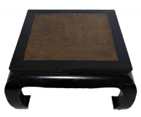 Black Painted Opium Table