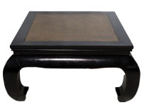 Black Painted Opium Table