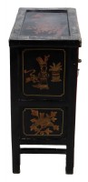Asian Red Lacquer Cabinet