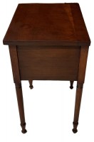 American Pine Two Drawer Nightstand Ca 1830