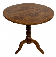 Grain Painted Irish Tea Table Ca 1840