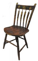 Pair of American Throwback Country Windsor Chairs