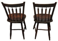 Pair of American Throwback Country Windsor Chairs