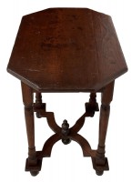 English Pine Tea Table Early 19th Century