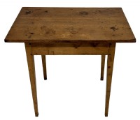 Antique Pine Work Table circa 1810