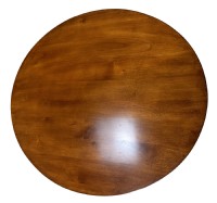 Three Tier Oval Wooden Occasional Table
