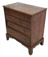 Antique Mahogany George III Chest