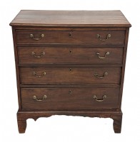 Antique Mahogany George III Chest