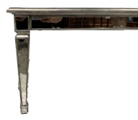Ethan Allen Mirrored Glass Coffee Table