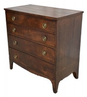 Mahogany Chest of Four Drawers