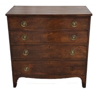 Mahogany Chest of Four Drawers