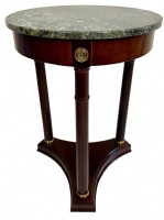Vintage Regency Stlye Marble top Side Table