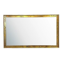 Hand Painted La Barge Eglomise Wall Mirror